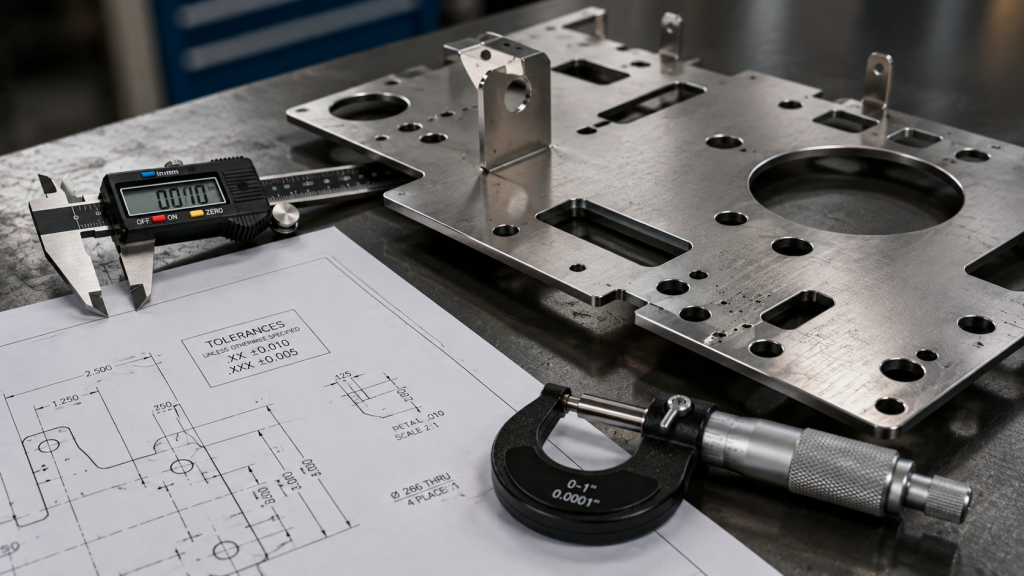 laser cutting tolerance
